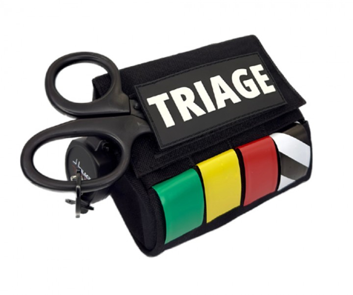 Zestaw do segregacji TRIAGE GO, kolor czarny